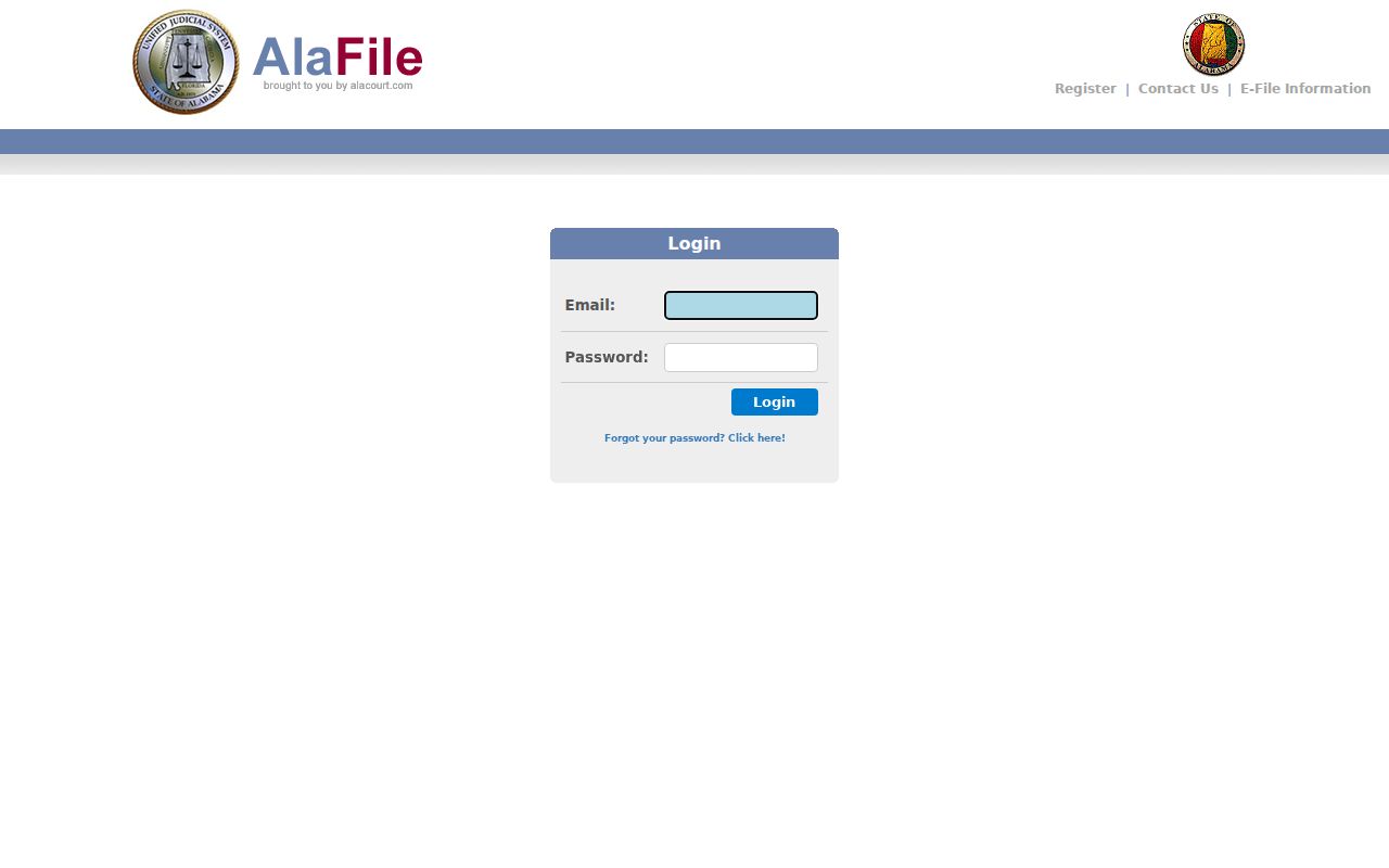 Clarke County arrest warrant records official AlaFile interface
