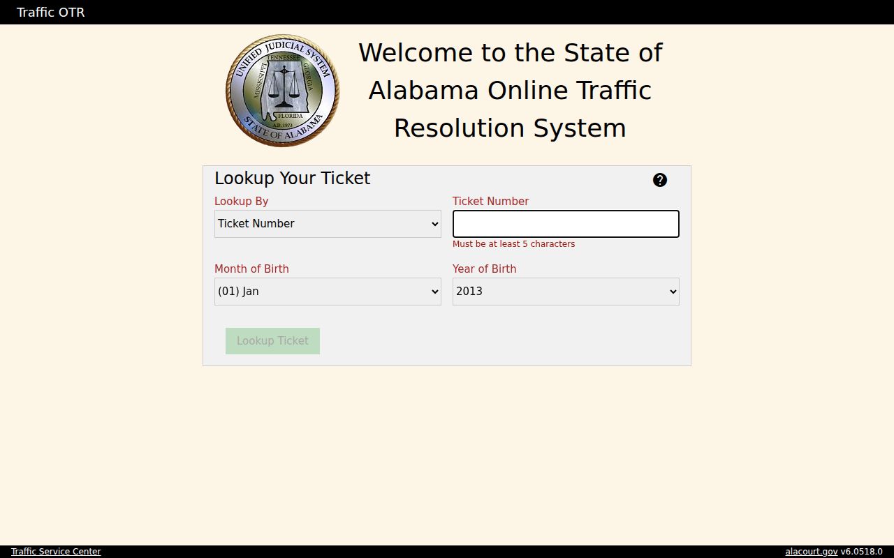 Clarke County traffic warrant RESOLVE ticket interface